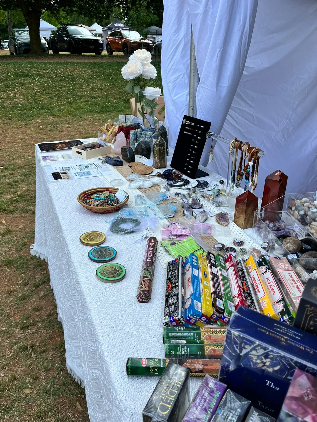 Spirit of Tiphereth vendor table