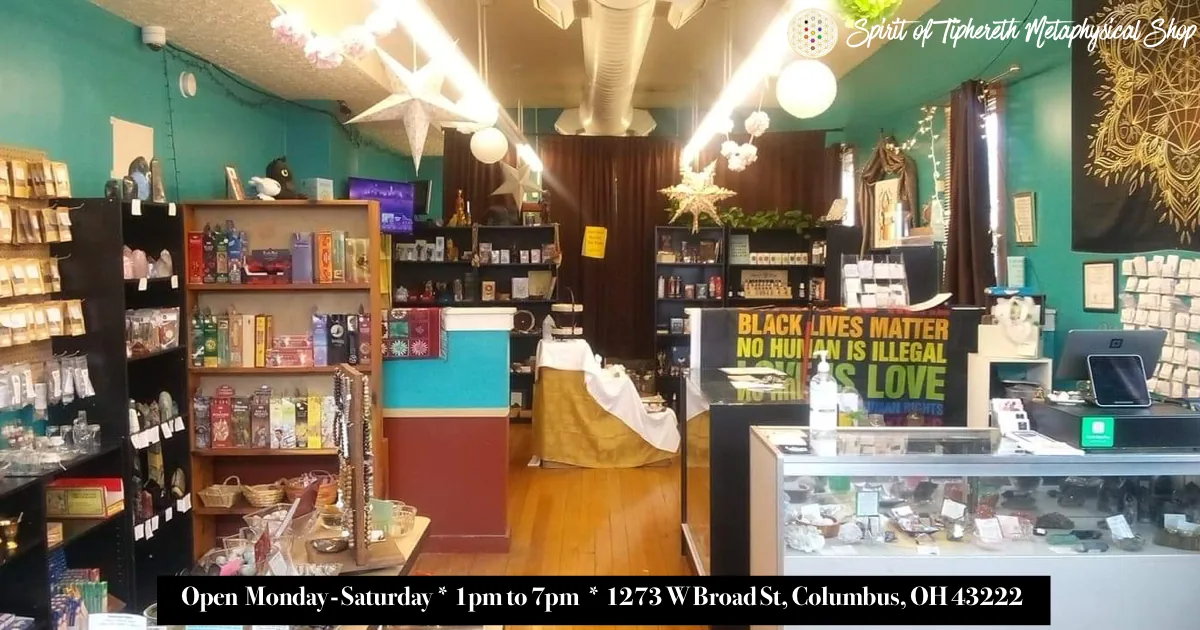 Interior of the Spirit of Tiphereth metaphysical shop